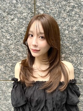 ネオリーブアピ 池袋店(Neolive api) 【小顔に魅せるレイヤーカット】池袋 髪質改善