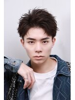 ネイビー(NAVY)&nbsp;スライドショート アップバング