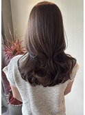 艶髪 ロングレイヤー ヌーディーブラウン【20代/30代/40代】