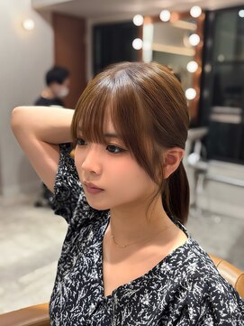 ロンド ルージュ 銀座店(Lond rouge) 暗めカラー/韓国風巻き/レイヤーカット/髪質改善/縮毛矯正/銀座