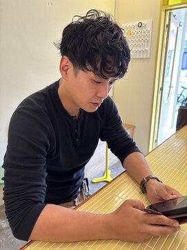 ヒントステーション(HINTSTATION) 〈浅草 半個室〉メンズパーマ