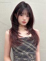 シーク 天神(SEEK)&nbsp;松尾菫菜/レイヤーカット/ダブルカラー/韓国ヘア/ブリーチ