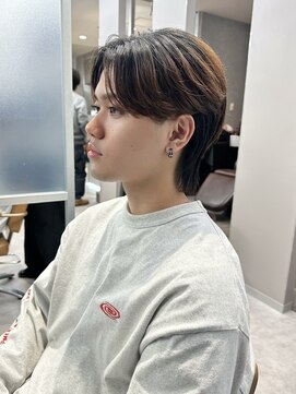 ジーナ 天神(Zina) 毛流れセンターパート(メンズカット/ダウンパーマ/ナチュラル)