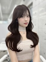 アリュウル 表参道(ALLURE)&nbsp;チョコレートブラウン/レイヤーカット／くびれヘア