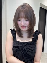 ビューギンザ(VIEW GINZA)&nbsp;似合わせカットでお悩み解決大人気ミディアムレイヤースタイル♪