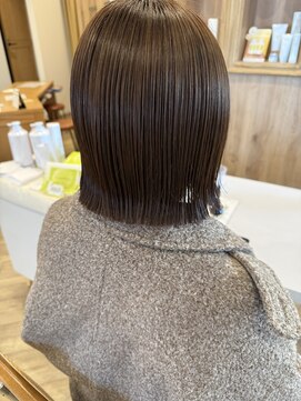 ヘアーエスクールステラ(hair S.COEUR stella) 顎下ボブ