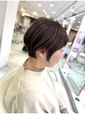 大人可愛い/30代/40代/50代/くびれ/前下がりショート