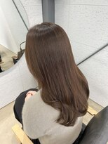 ビーヒアナウ N゜03 金沢駅西店(BE HERE NOW)&nbsp;髪質改善カラー/ヘーゼルベージュ