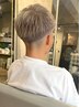 【初回】 メンズデザインカラー＋カット￥24200→￥19000(ダブルカラー)