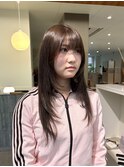【LOREN AO】レイヤーカット/くすみベージュ