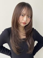 キイ ギンザ(k.e.y GINZA)&nbsp;レイヤー/レイヤーカット/レイヤースタイル/顔周りレイヤー/銀座