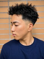 ボコカ(bococa) 【大村指名】メンズカットスキンフェードピンパーマ