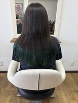 ウルウール&nbsp;グリーン系グラデーションカラー