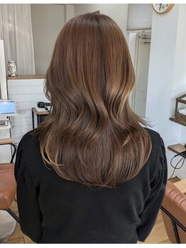 カンシャル(Kanshall)の写真/【福津】デザインカラーで周りと差をつける♪髪に優しく,トレンドを取り入れたカラーはKanshallへ！
