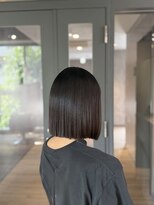 ランド 西宮店(LAND)&nbsp;【西宮/阪神西宮】自然な丸みの縮毛矯正ボブ