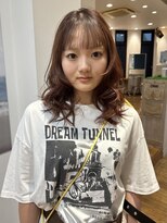 ラパンセ ブルー(LA PENSEE BLEU)&nbsp;ミディアムレイヤー　顔まわりレイヤー