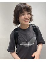 ナヌークカフラ(nanuk kafla)&nbsp;くしゃっともふっとボブパーマ