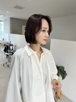 イロア(iroa)&nbsp;暗髪大人ナチュラルボブ♪