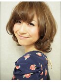 大人気!! ゆるふわ小顔ミディアムヘア