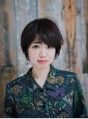 アシメ前髪マッシュボブ【藤沢】