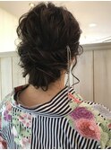 浴衣ヘア