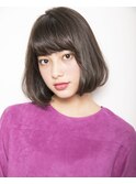 ジグザグバング　ノットヘアー　　フェザーロング　LE石原