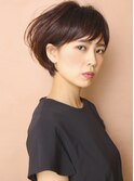 大人可愛いシンプルフレンチショート