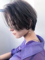 アコロン(acoron)&nbsp;小顔_夏耳かけ_毛先パーマ_イメチェン_フォギーベージュ