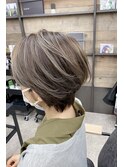【clomus】バレイヤージュショートボブ