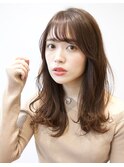 『艶ショコラブラウンカラーの大人巻きスタイル』アフロート京佳