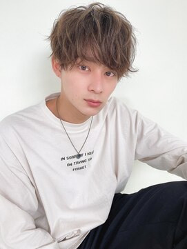 ルービック バランス 天王寺(Rubik's×Balance) マッシュツーブロック/ツイストスパイラルパーマ