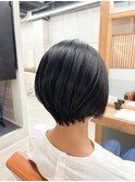 [エルア角床]大人可愛いショートボブ
