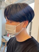 バイフィフス 原宿/表参道(by fifth)&nbsp;センターパート/ニュアンスパーマ/ツーブロ刈り上げ