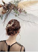 結婚式お呼ばれヘアセット