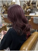 【立町メアリーバイメリー】☆ケアブリーチ×ピンクパープル☆