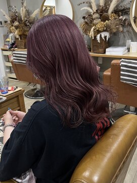 メアリー バイ メリー(marry by merry) 【立町メアリーバイメリー】☆ケアブリーチ×ピンクパープル☆