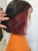 トゥーリ 藤崎店(tuuli)&nbsp;高畠弘輝、インナーカラー、ラベンダーピンク