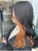 REMI styles★イヤリングカラー　カッパーオレンジ
