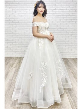 プレスト ベル 三宮 駅前店(Presto belle) 【プレストベル】ウェディングドレスレンタル　WD-P011