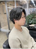 パーマ職人Ryu大人の色気チリつかないツイストスパイラルパーマ