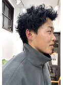 スパイキーショート/くせ毛カット/メンズカット/ベリーショート