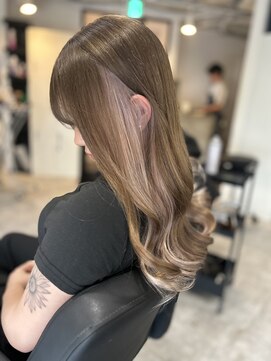 ラフ 難波店(LAFF) #セミディ#シアーカラー#ショートヘア#姫カット#ダークアッシュ