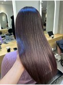 髪質改善＊ロングレイヤーグレーベージュ＊美髪【Zina船橋】