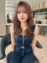 ロンド ロビン 栄(Lond robin)&nbsp;髪質改善/レイヤーカット/フェイスレイヤー/ミディアム/顔周り