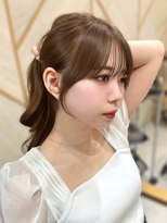 アマトウキョウ アユンチェ(AMA TOKYO×AYUNCHE)&nbsp;韓国スタイル/ナチュラルくびれヘア_くびれ巻き_レイヤーカット