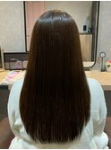 髪質改善カラー(ビフォーアフター)『#髪質改善』