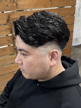 サロンドクオリア(Salon de Qualia) フェードスタイル/バーバースタイル/ニュアンスパーマ/S