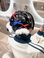 クランルシェ(clan luce)&nbsp;ツインお団子【クランルシェ】ヘアセット/ヘアメ/心斎橋