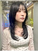 【黒髪☆韓国レイヤースタイル】
