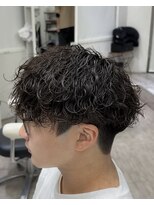 メンズ サロン ドット トウキョウ 町田店(men's salon dot. tokyo)&nbsp;刈り上げマッシュ×波巻きパーマ